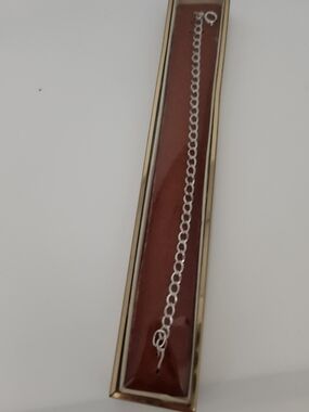 NEW Sterling Silver Link Bracelet in  Box